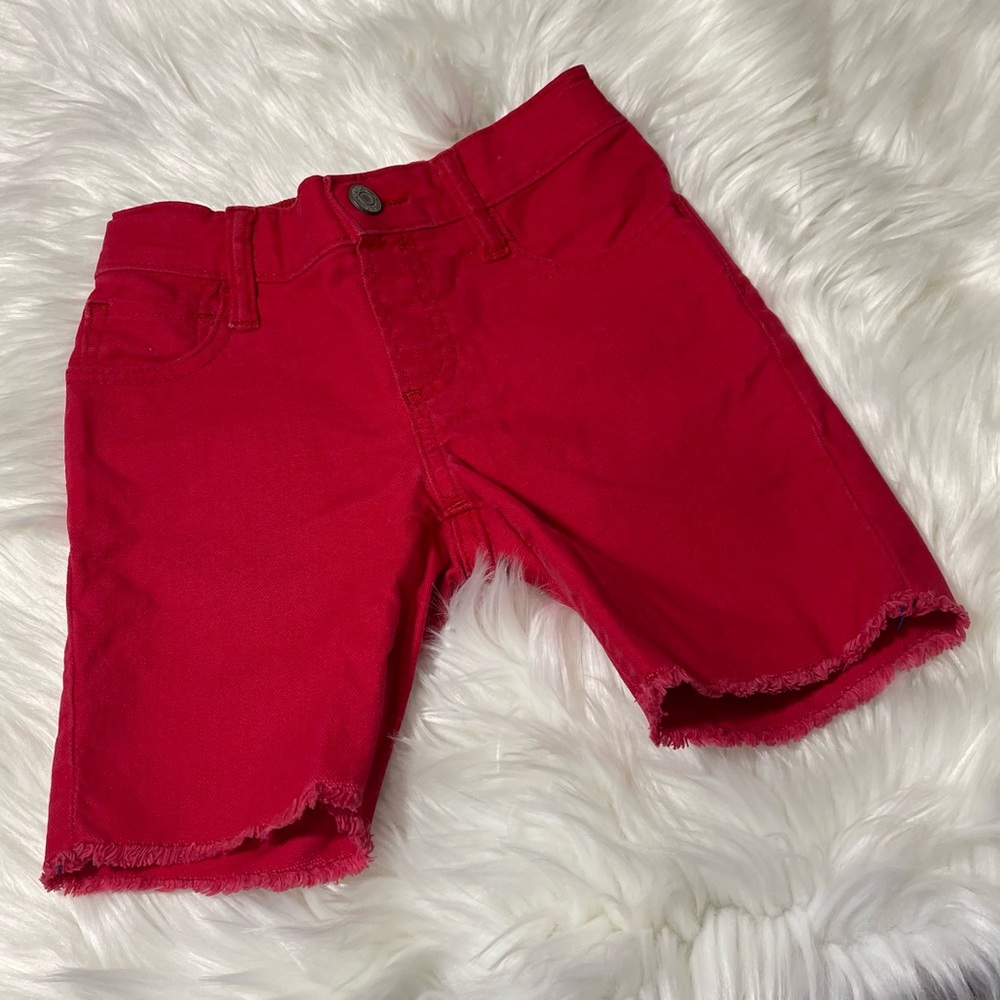 GAP Denim Youth Boy Size 5 Raw Hem Shorts